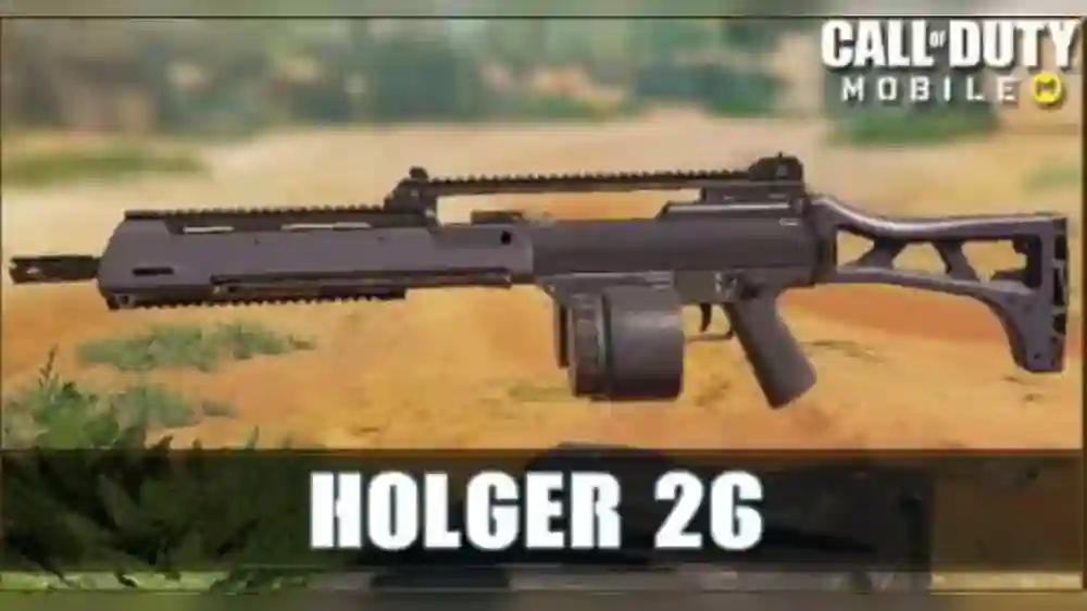 Holger 26- LMG cod mobile